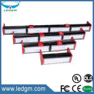 UL Dlc TUV Ce EMC LVD RoHS Red Linear Type 50W 100W 150W 200W LED Hanging Light Sport Area/Soccer Field/Basketball Field Lighting