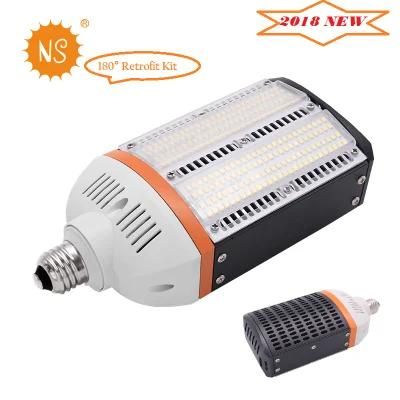 LED 120W 180 Degree Outdoor Retrofit Street Light ETL IP64 Super Bright Street Light