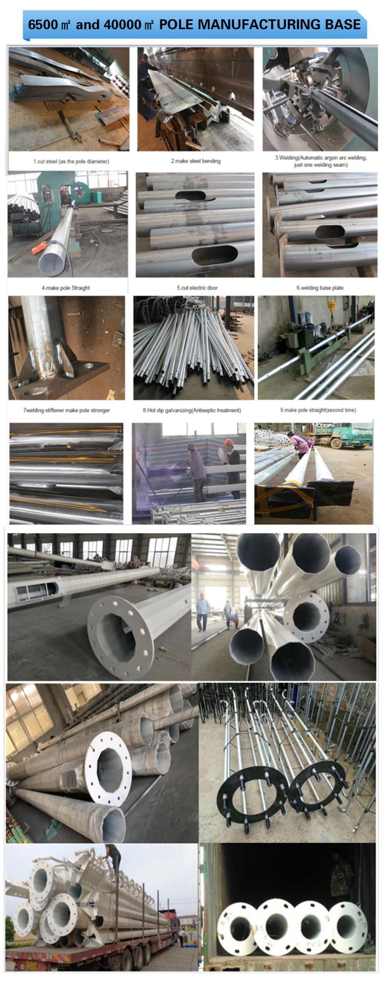 Auto-Lifting Hight Mast Pole Lighting 15m 20m 25m 30m 35m 40m Factory Price