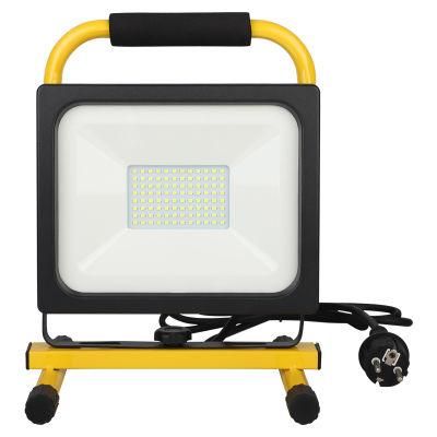 50 Watts LED Flood Light with Cable and Plug IP65 Portable LED Flood Light Outdoor