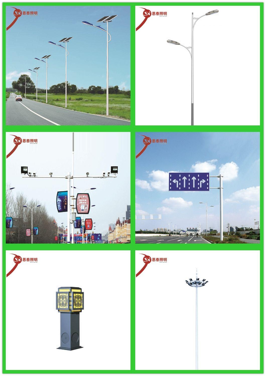 Stadium 30m Light High Mast Lighting Lift Poles Specification