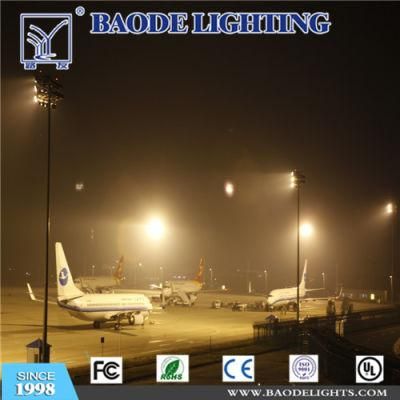 Baode Lighting 30m 600W LED Flood Light Project Stadium Lighting Pole High Mast Lighting