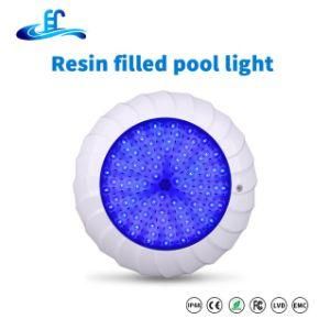 18watt IP68 AC Resin Filled Wall Mounted Swimming LED Pool Light with LED Edison Chip