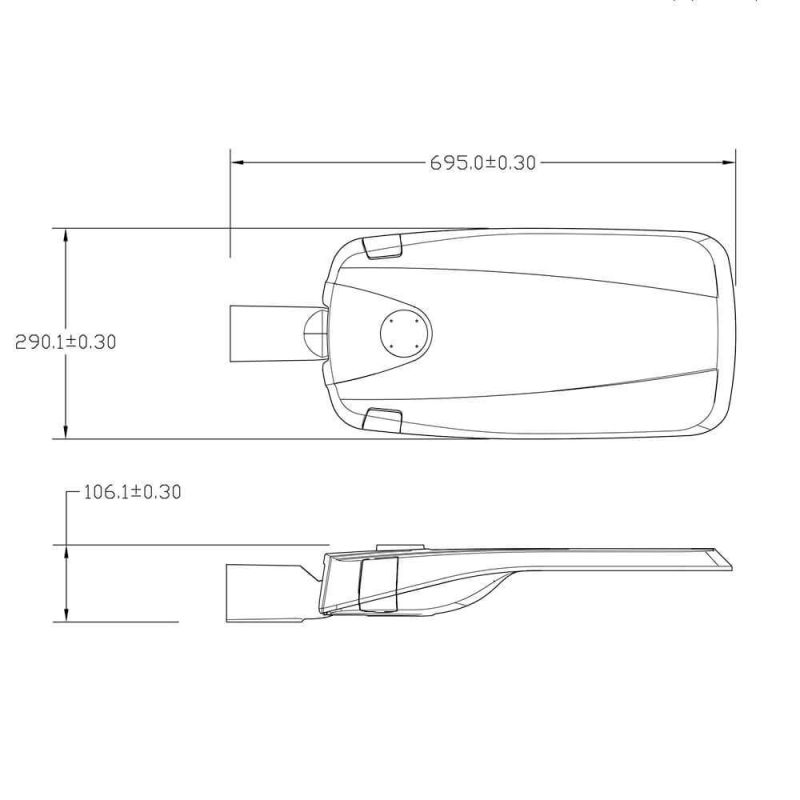 Street Light Case for Outdoor LED Street Lighting