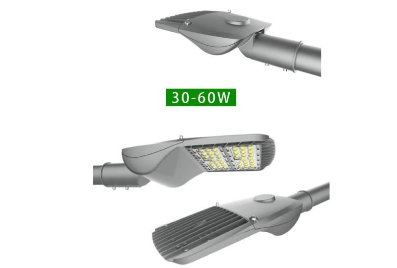 OEM New Design IP65 Outdoor Slim 40W 50W 60W 80W 100W 120W LED Street Light Price List