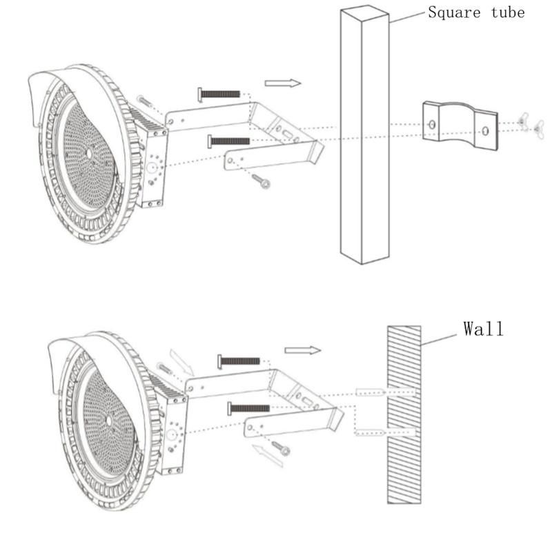 300W 400W 500W 600W 750W 950W 1200W LED Replacement 1500W Halogen High Mast LED Flood Light