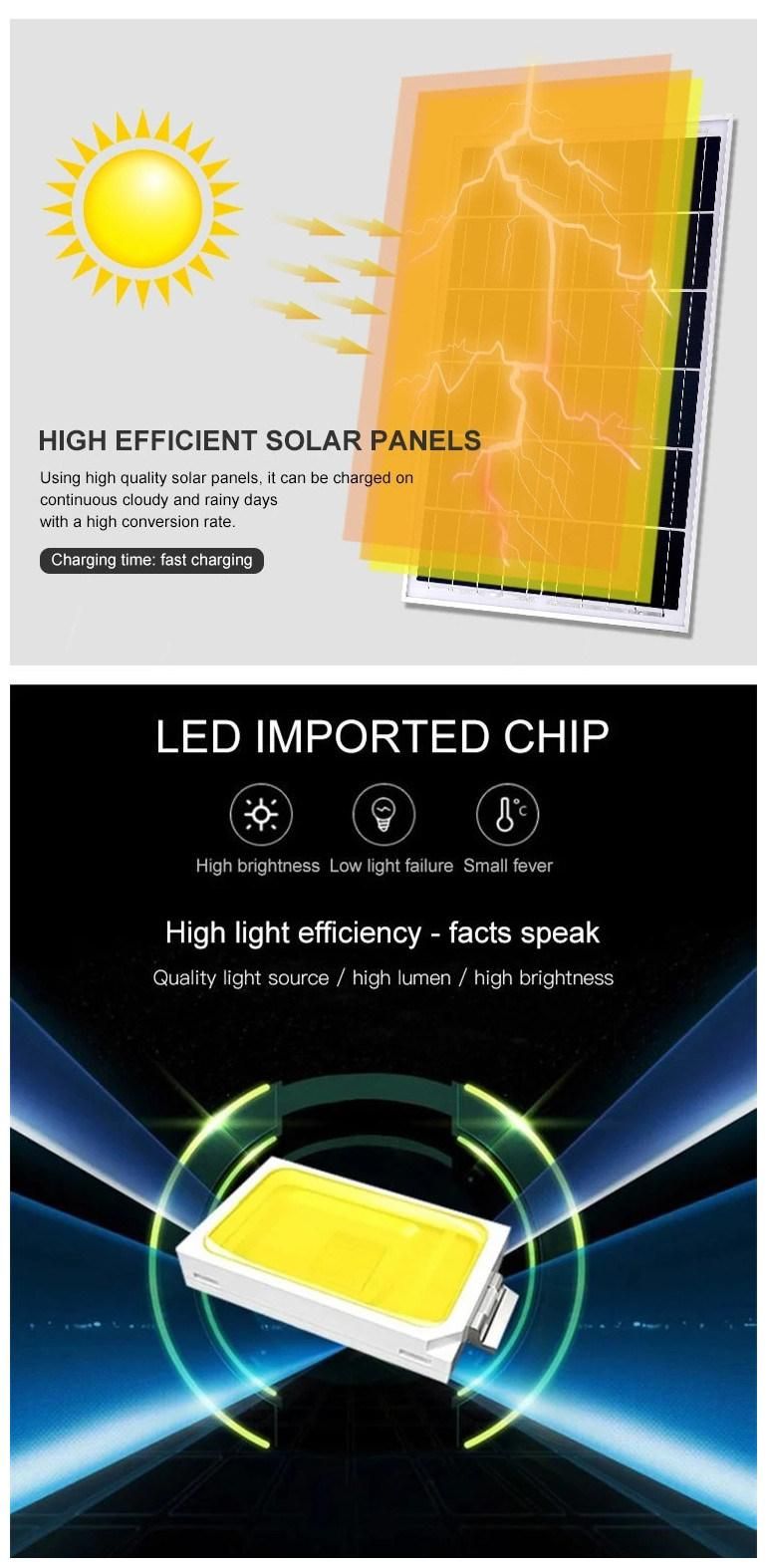 Separate 100 Watt High Quality for Road LED Solar Panel Street Lights