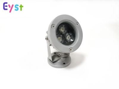 Hot Sale 3watt High Lumen Outdoor Lighting Standing Spot Light Aluminum RGB LED Flood Light