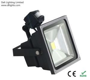 High Power IP65 40W LED Floodlight with Motion Senor