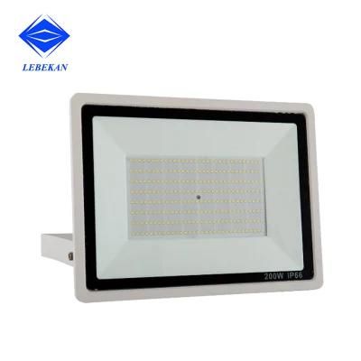 IP66 Slim LED Spotlight Waterproof Projector Tunnel Stadium Reflector Tennis Court Light 100W 150W 200W LED Floodlight