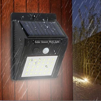 LED Solar Light Outdoor PIR Motion Sensor Solar Garden Light