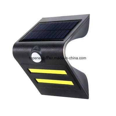 Smart Sensor with Lithium Battery 1.5W Solar LED Wall Light