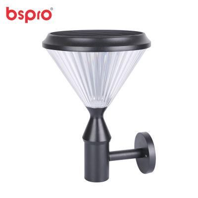 Bspro Aluminum Decorationout Side Wall Home Lighting Lights Solar LED Garden Light