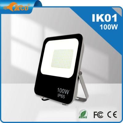 High Power Adjustable LED Floodlight 100W Aluminum Projecting for Outdoor Lighting