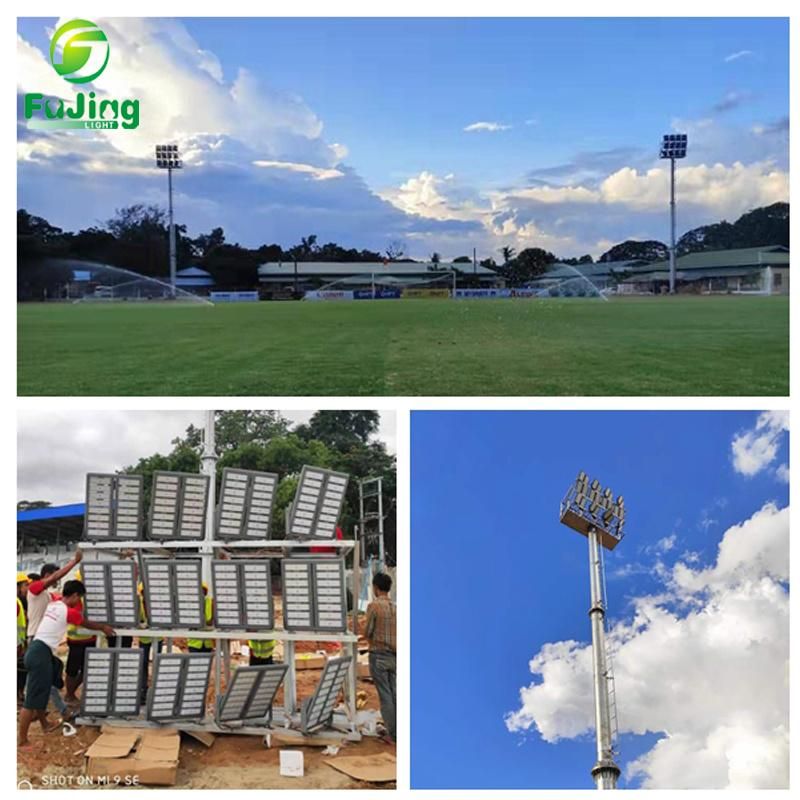 High Power High Efficiency IP66 TUV 500W LED Floodlight Stadium Light