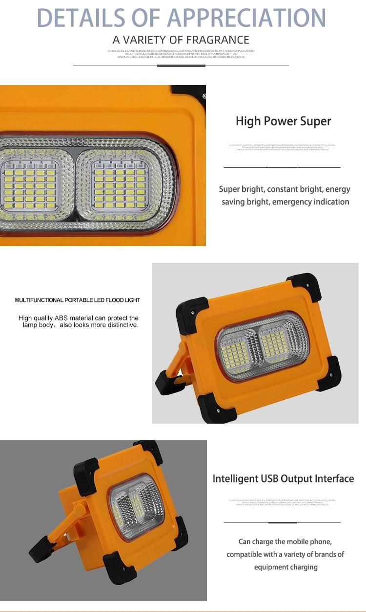 High Quality 100W Waterproof 30W IP67 Solar Flood Lamp