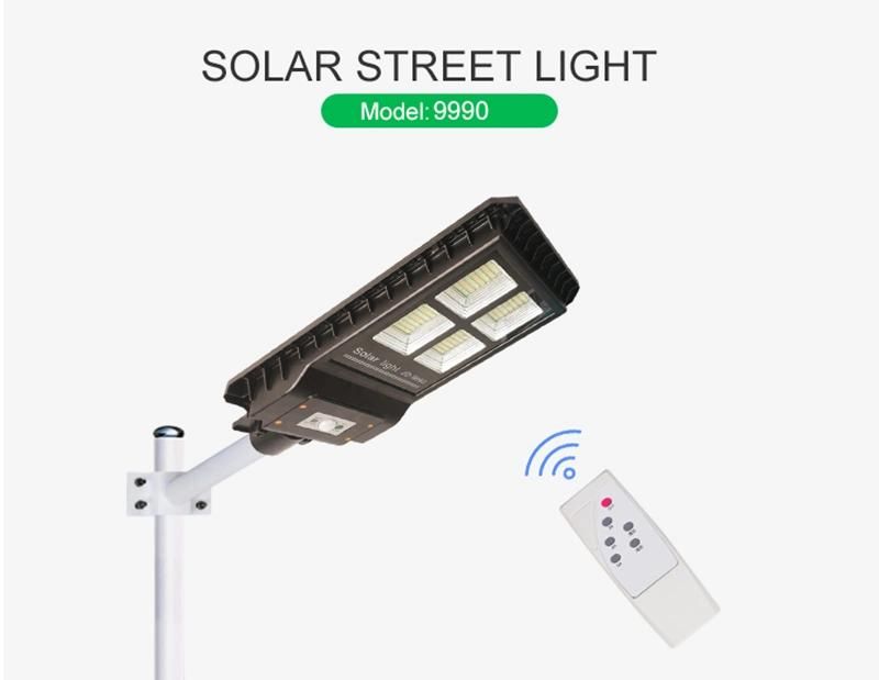 Factory Price Street Light LED Solar Street Light All in One 60W Lithium Ion Battery for Solar Street Light
