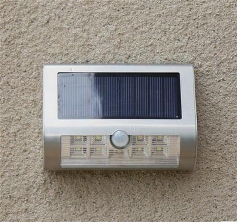 Solar Garden Street Light with Sesnor PIR Solar Wall Sensor Light