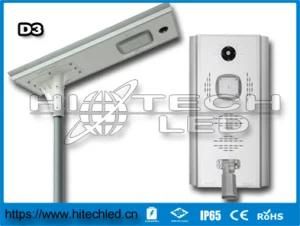 Hitechled 8000lm D3 All in One Solar LED Street Light with Drawer Design Luminarias Solares Integrada