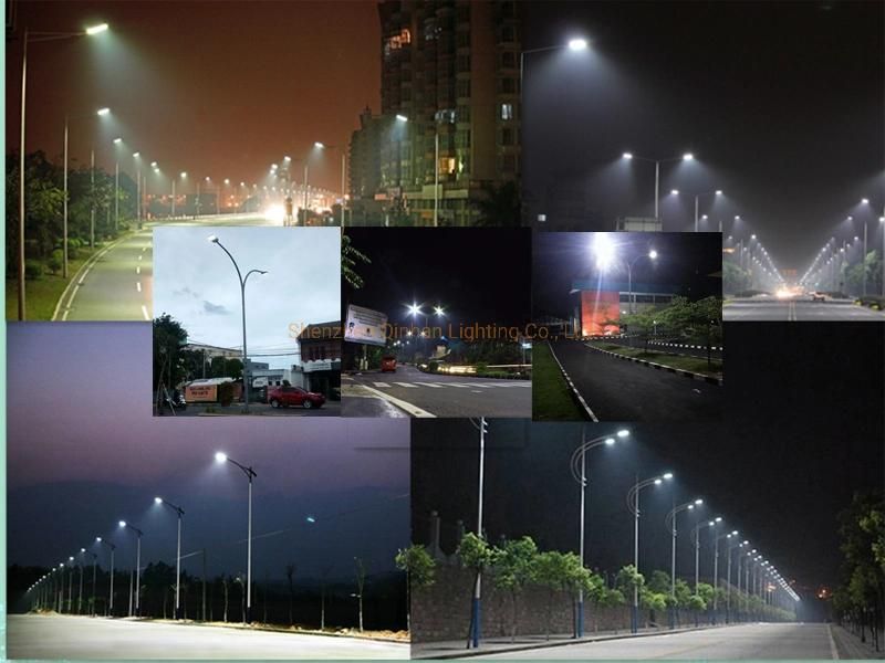 Waterproof IP66 100W Adjustable Shoebox Area Street Light LED for Outdoor Square Highway Main Road Sidewalk Parking Lots Lighting with PLC Smart Control System