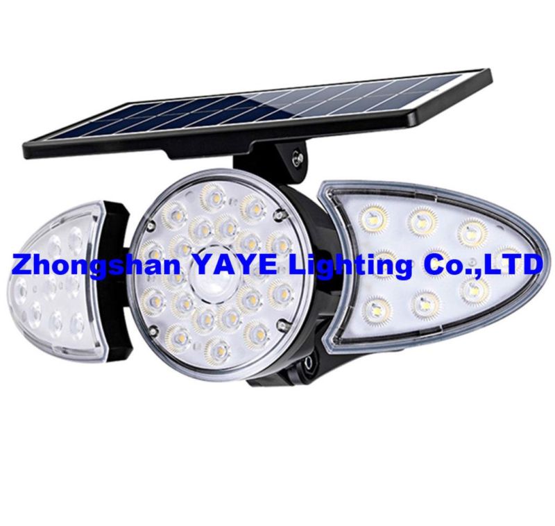 Yaye Hottest Sell Outdoor Waterproof IP66 Solar 10W LED Garden Lawn Decorative Light with 3 Years Warranty