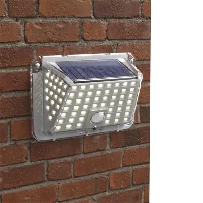 Outdoor Commercial Build Auto Motion Sensor LED Solar LED Power Security Wall Light