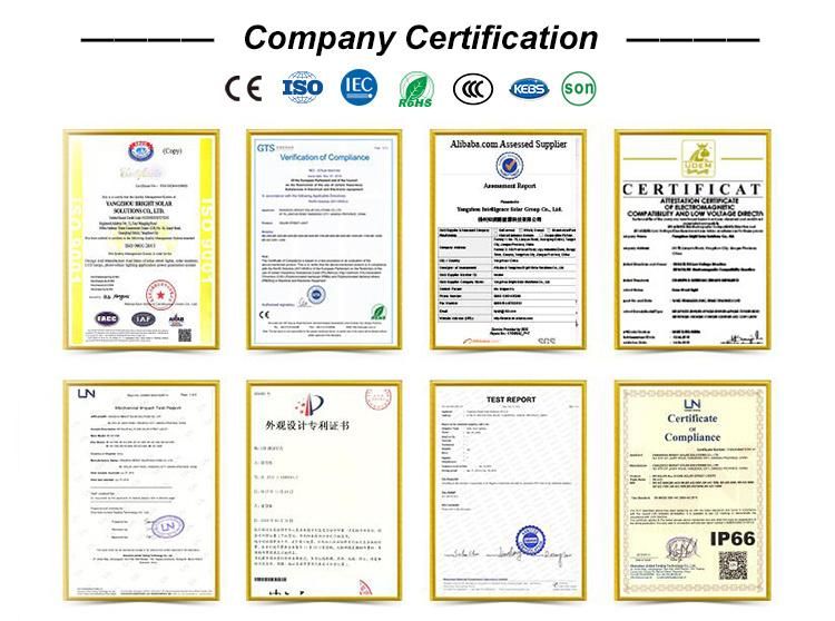 High Efficient 60W Solar Street Lighting with Lithium Battery