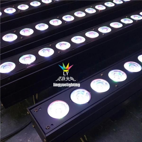 Indoor DMX 18X12W RGBW 4in1 LED Wall Washer Bar Beam Light