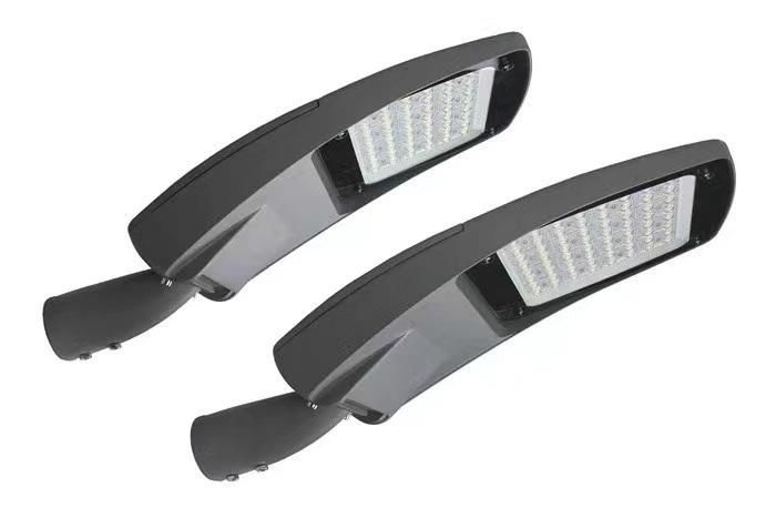 Outdoor Lighting 140lm/W 120W High Transmittance Optic Lens Tempered Glass PMMA Lens ENEC Certified LED Street Light