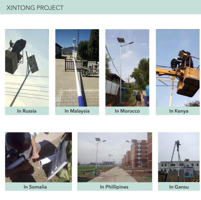 All in One Integrated 10W LED Solar Street Light