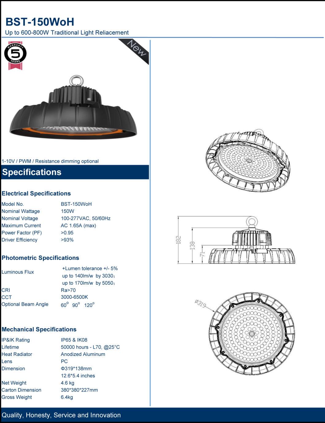 Oh Series 60W Most Unique UFO LED High Bays Light