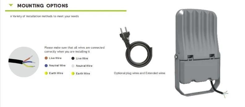 High Efficiency Light 170lm/W 75W for Landscape Lighting with MW Driver