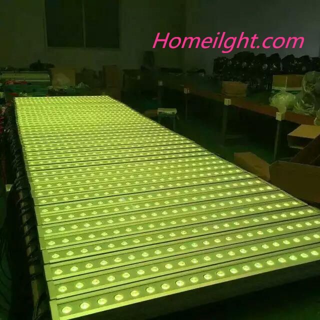 2017 Newest RGB Tri 24PCS 3 W out Door Waterproof LED Wall Washer