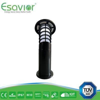 Esavior Factory Wholesale 300 Lumens Solar Bollard Light