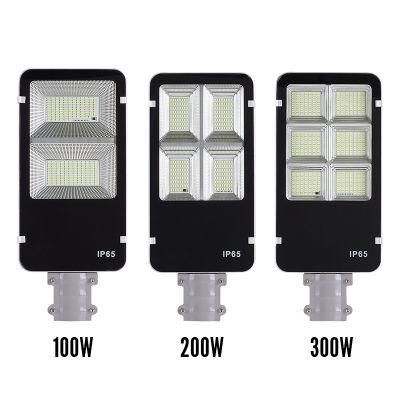 Ala Outdoor 50W 100W 150W 200W 300W 500W LED Solar Street Light IP65 Waterproof Solar Powered Street Lights with Remote
