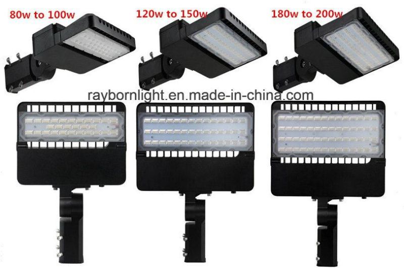 Outdoor Energy Saving 100W 150W 200W LED Street Lights for Avenue/ Parking Lot/ Road Lighting