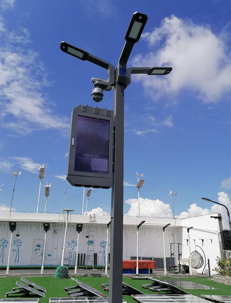 Hot Sale CCTV 6m 8m 10m 12m Galvanized Steel Outdoor Lamp Post Bespoke Tapered LED Street Light Pole Smart Lamp Pole