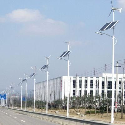 Wind Hybrid Solar Powered LED Street Lamps for Road Path Garden Square Plaza
