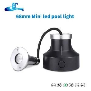 DC12V RGB 316ss Mini Recessed LED Swimming Pool Light