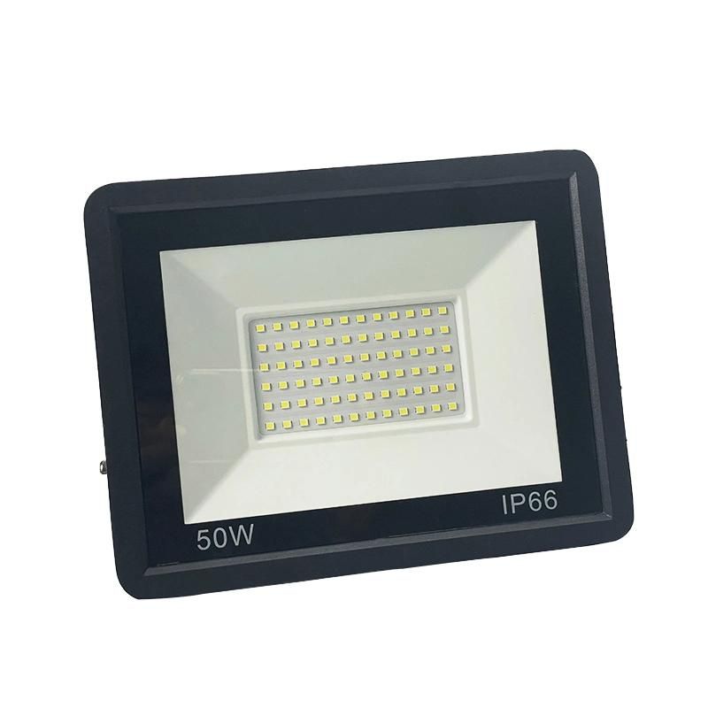 Aluminum SMD 6500K 50W IP65 Waterproof Flood Light