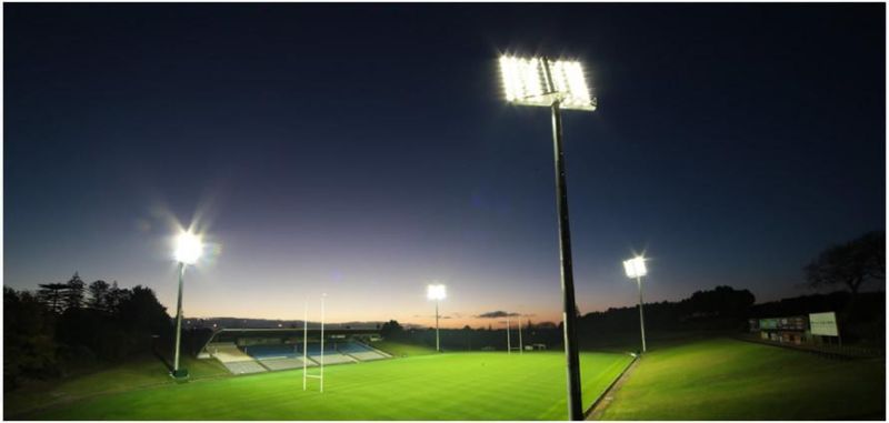 IP67 Zigbbe Smart Control Asymmetric Sport Light 1000W LED Stadium Light LED Flood Light for Sports Arenas