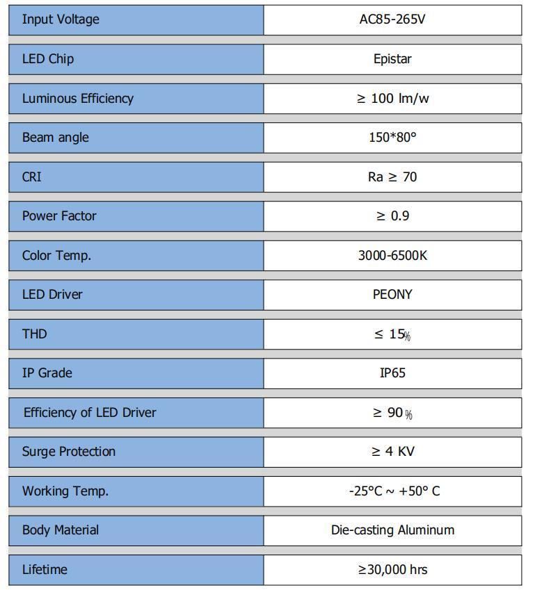 LED Street Light 150W Module System Street Lights Waterproof Road Lamp Aluminum Smart Street Light