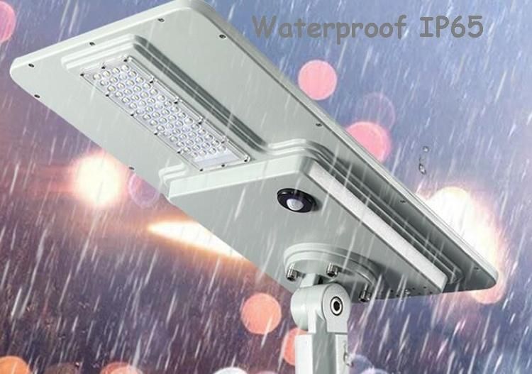 50, 000 Hours High Brightness 40W 60W 120W 180W Aluminium Garden IP65 All in One LED Solar Street Light