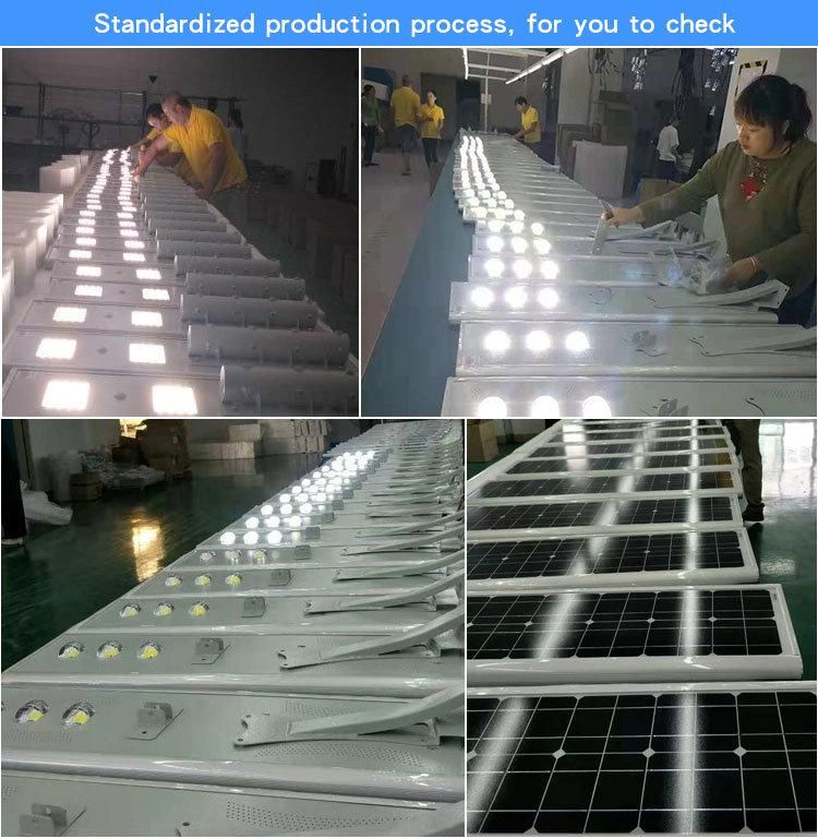 Longer Lifespan 56W All-in-One/Integrated Solar LED Street Light