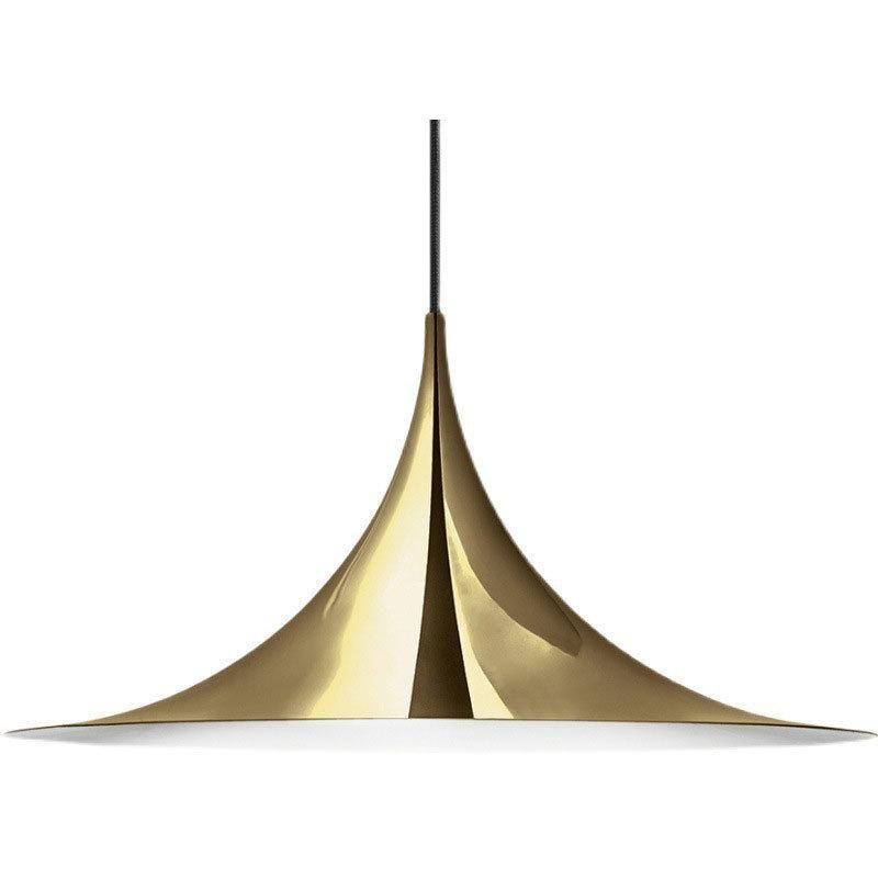 2022 Indoor Industrial Light Fitting Gold Black Aluminum Pendant Light Vintaget for Coffee Shop