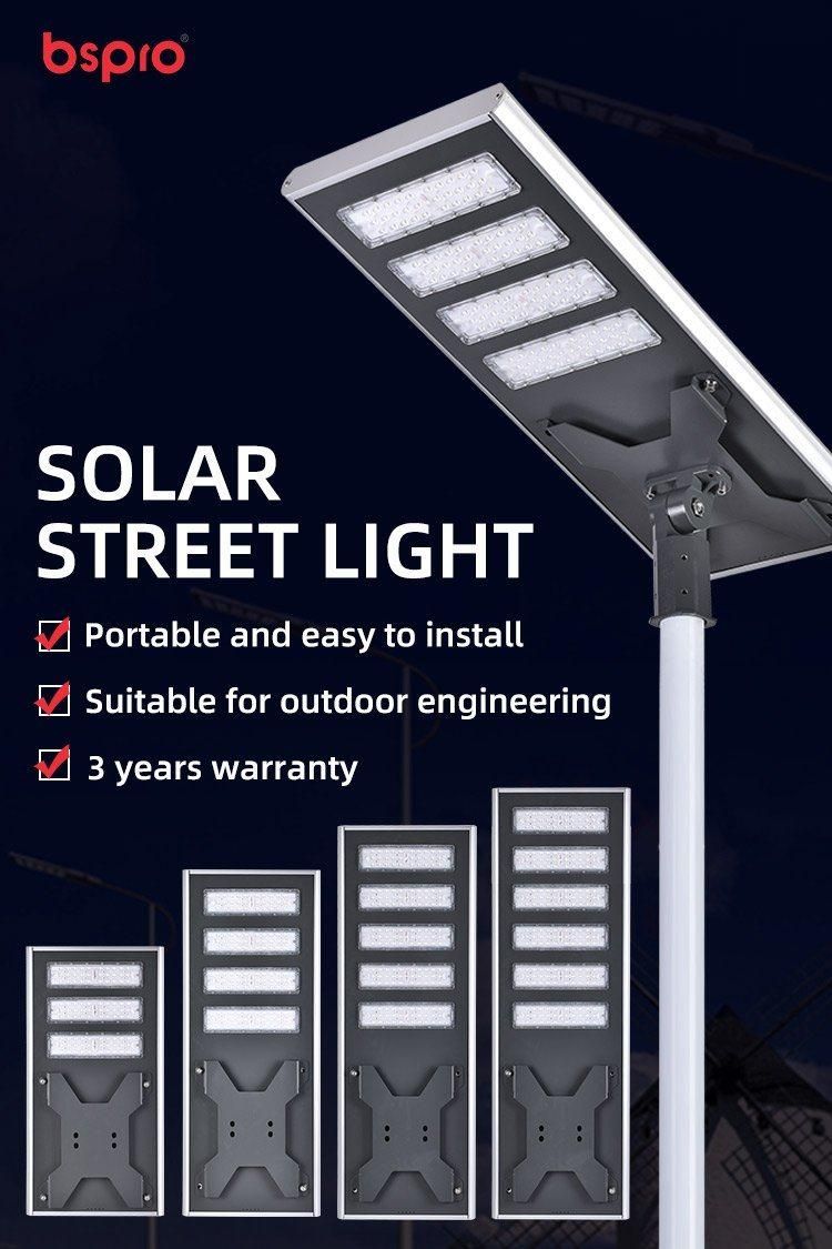 Bspro Color Changing Landscaping Lights High Power Lighting IP65 Outdroo LED Solar Street Light