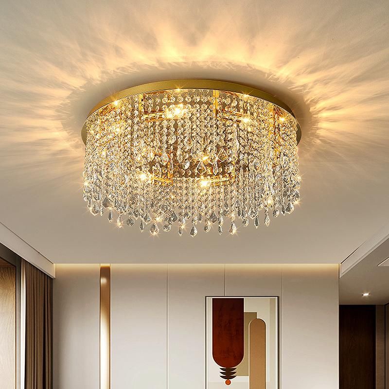 2022 New Ceiling Lamp Crystal Bedroom Study Living Room Pendant Light