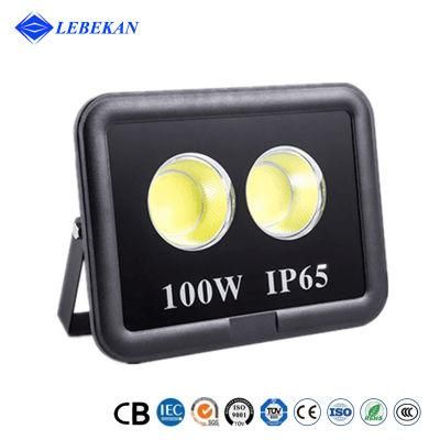 Super Bright Commercial IP65 Warm White Security COB Reflector 100W 200W 500W 600W Industrial Flood Lights Outdoor