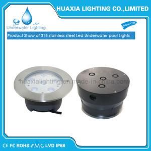 18W High Lumen Waterproof LED Underwater Light with 316ss