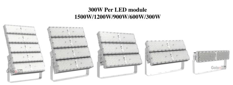 170lm/W IP66 300 Watts LED Flood Light 300W